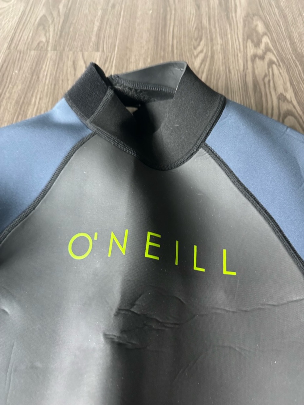 O'Neill Kids Short Sleeve Wetsuit - Blue/Black 16 - Picture 4 of 9